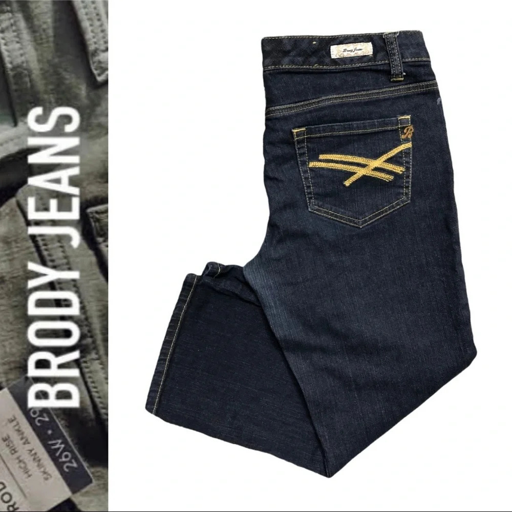 🛍️3/$40 Brody Capri  Jeans 5 Pocket Construction Size 27